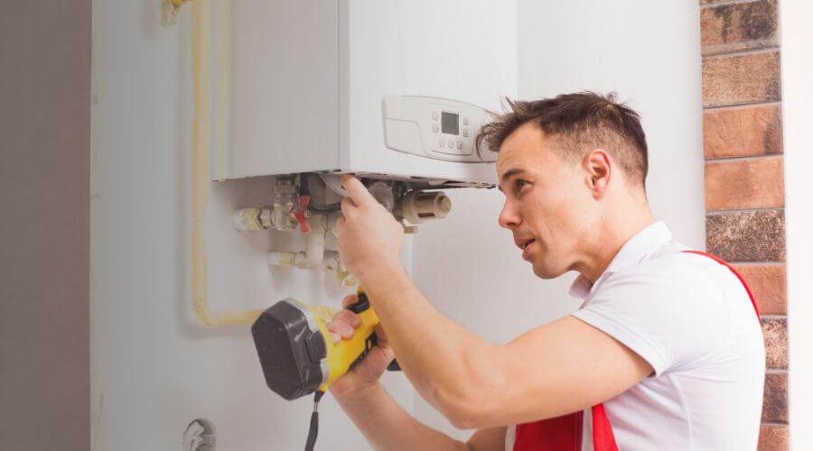 Local water heater installation in Babson Park, MA
